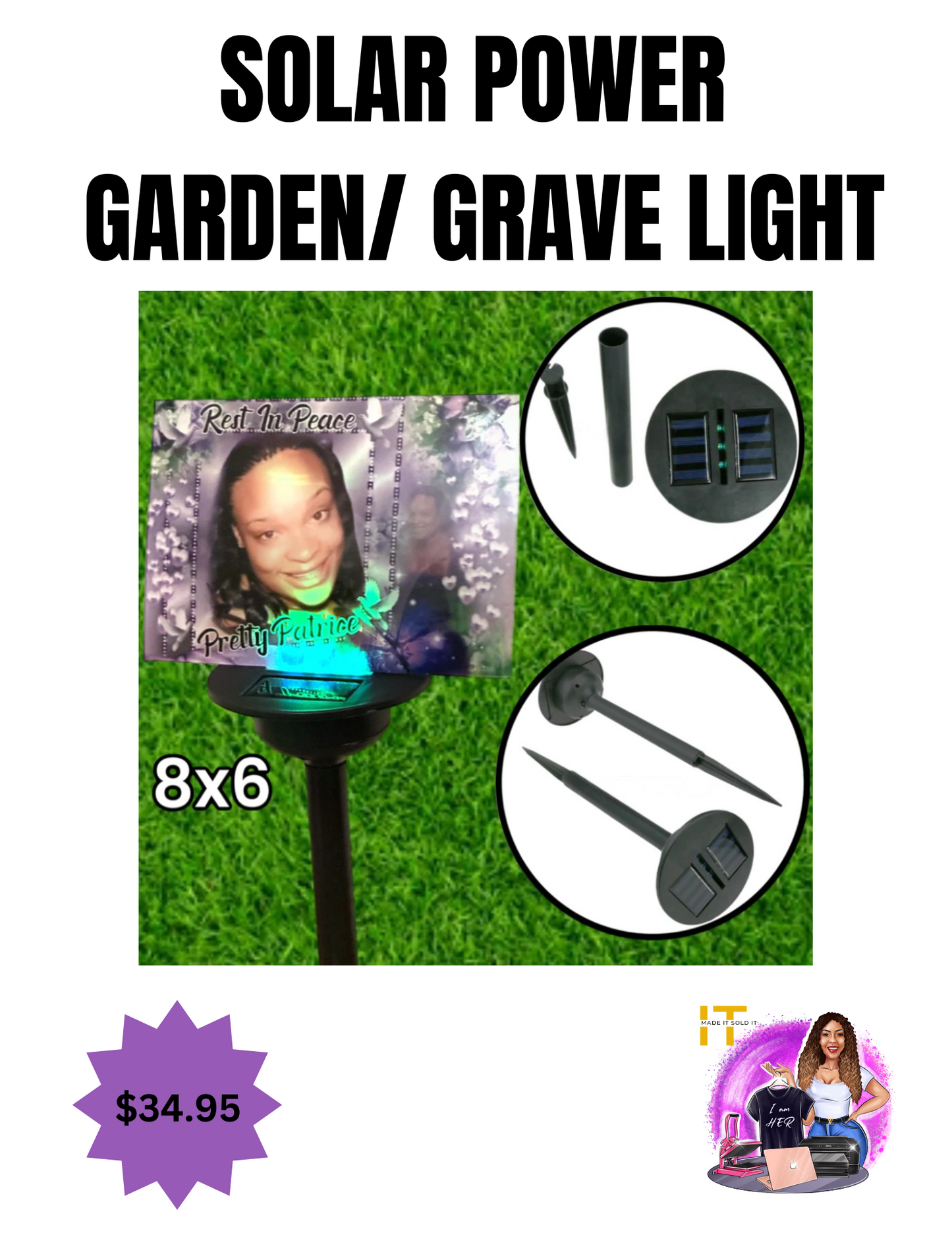 MEMORIAL GARDEN SOLAR LIGHT