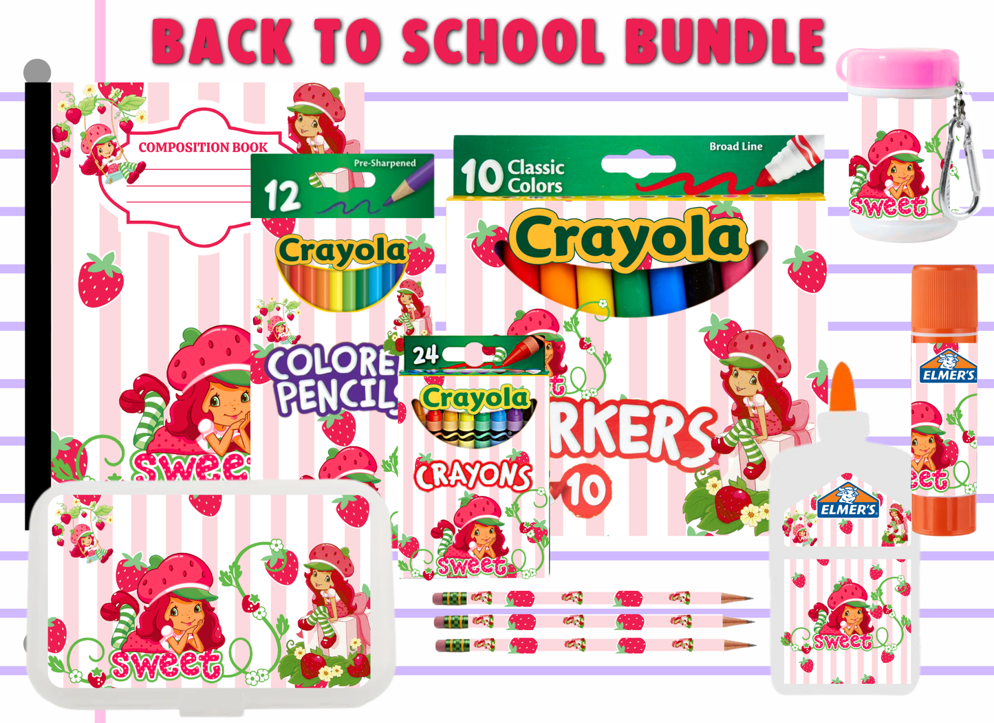 STRAWBERRY SCHOOL BUNDLE