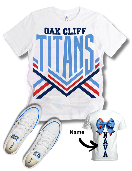 PERSONALIZED OCT CHEER TEAM TSHIRT