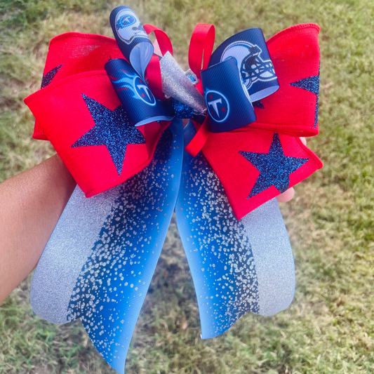 CUSTOM 3 LAYER CHEER BOW