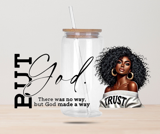 BUT GOD #12 16 oz UV DTF Transfer Wrap