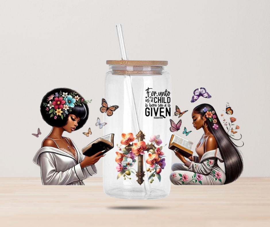 GIVEN #4 16 oz UV DTF Transfer Wrap