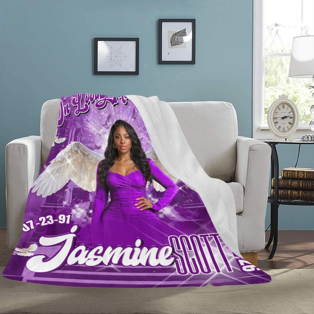 CUSTOM MEMORIAL BLANKET