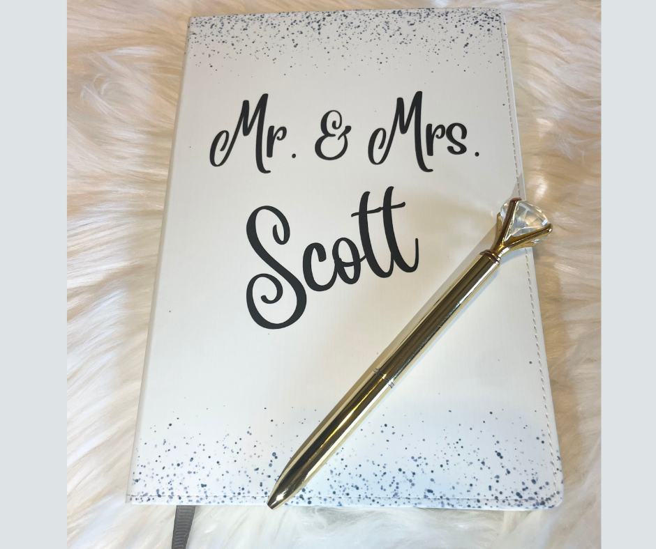 Mr. & Mrs. Journal & Pen