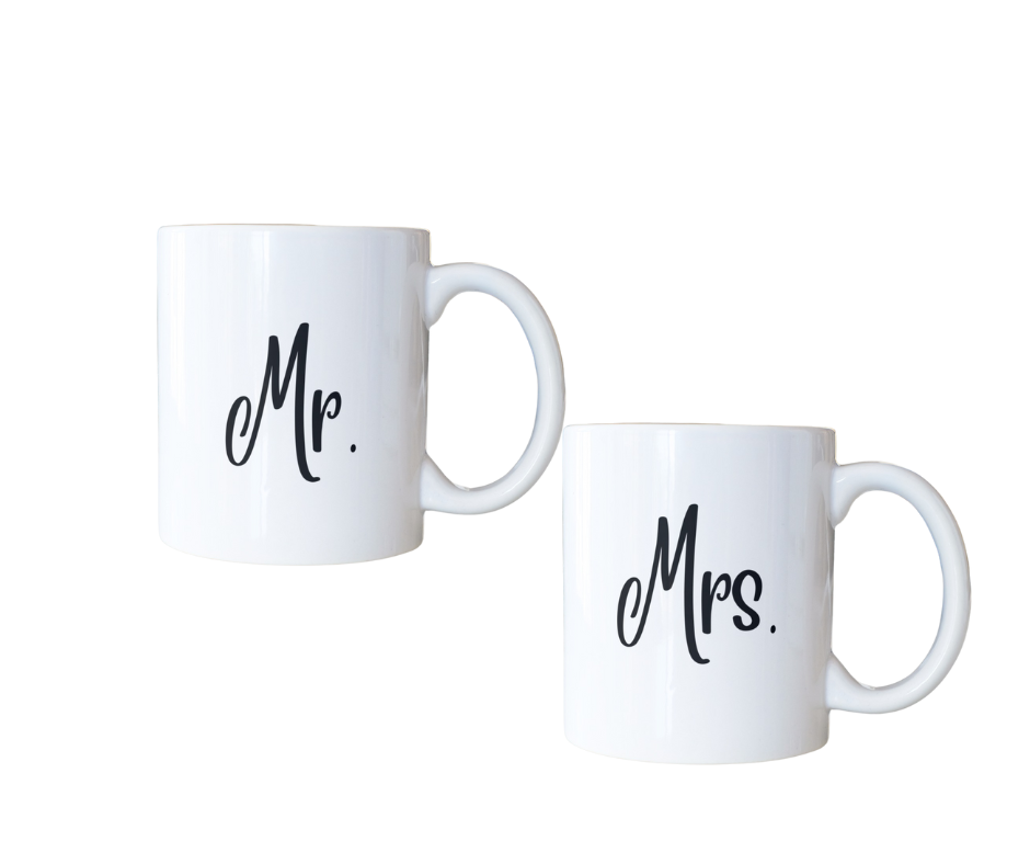 Mr. & Mrs. Coffee Cup