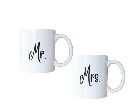 Mr. & Mrs. Coffee Cup