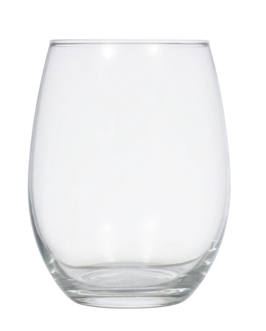 CUSTOM STEMLESS WINE GLASS