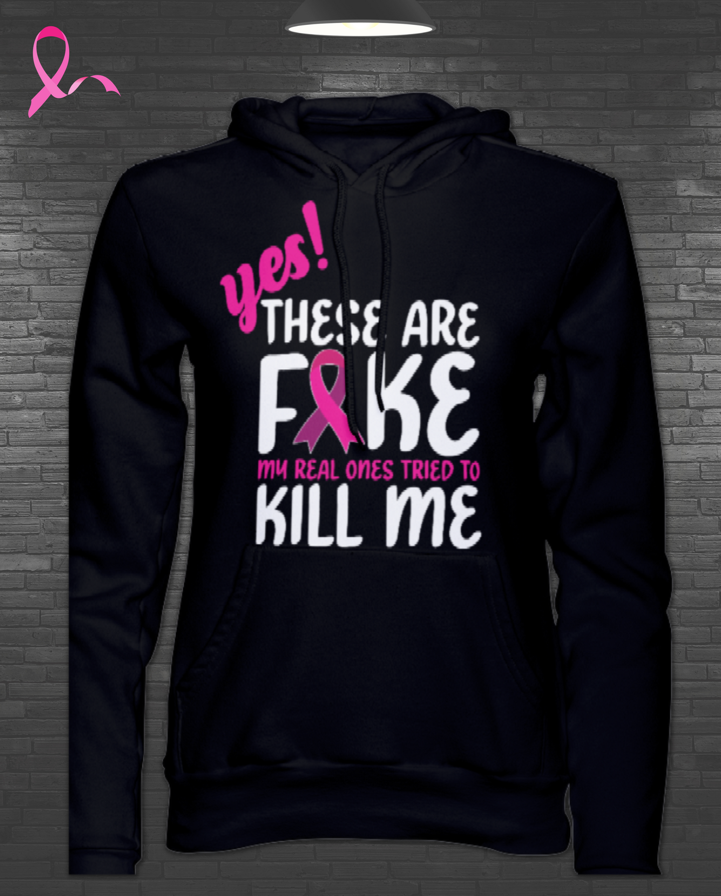 Yes There Fake Hoodie